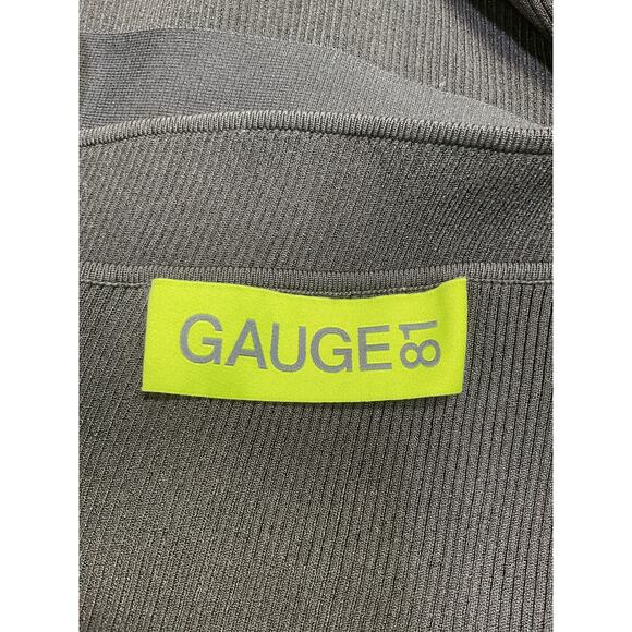 Gauge81 'Soria' Black Rayon Single-Shoulder Dress Size S - Picture 4 of 5